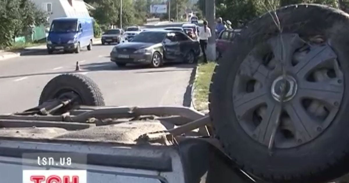 У Сумах сталася потрійна ДТП