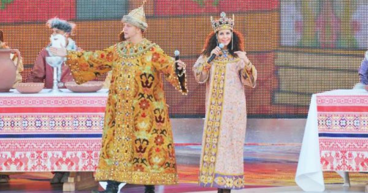 Костюм Потапа важив аж 45 кілограмів