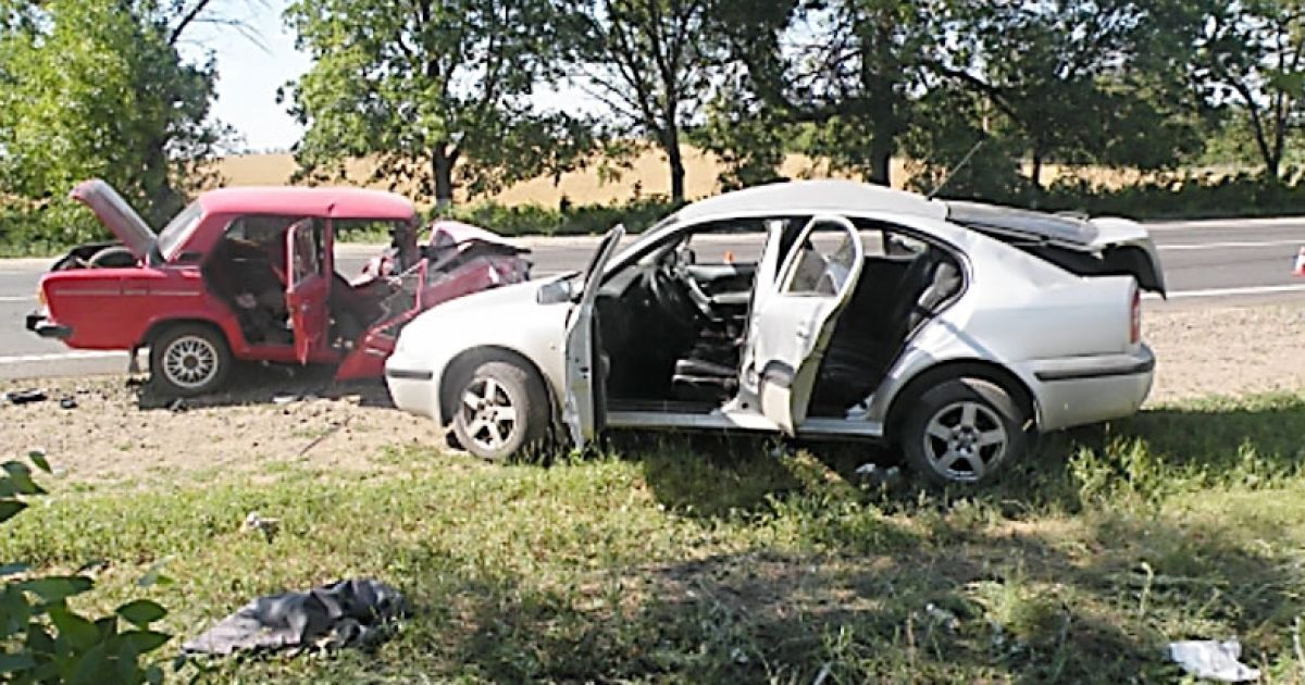 У ДТП на Миколаївщині постраждали 2 дівчинки / © ДАІ МВС