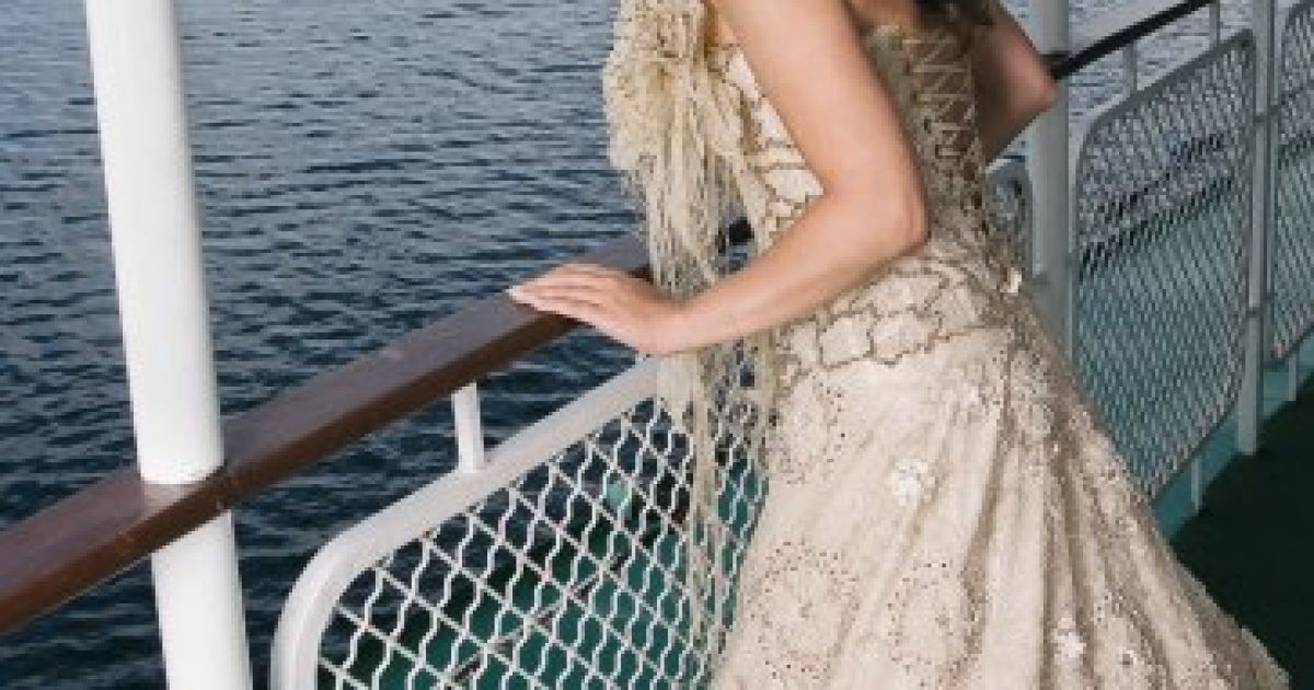 Могилевська у сукні Stella Shakhovskaya / © fleurdorange.com.ua