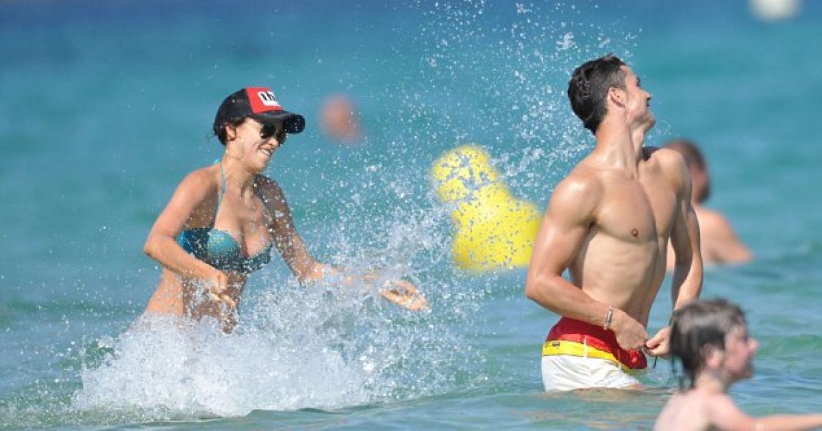 Кріштіану і Ірина влаштували водні війни