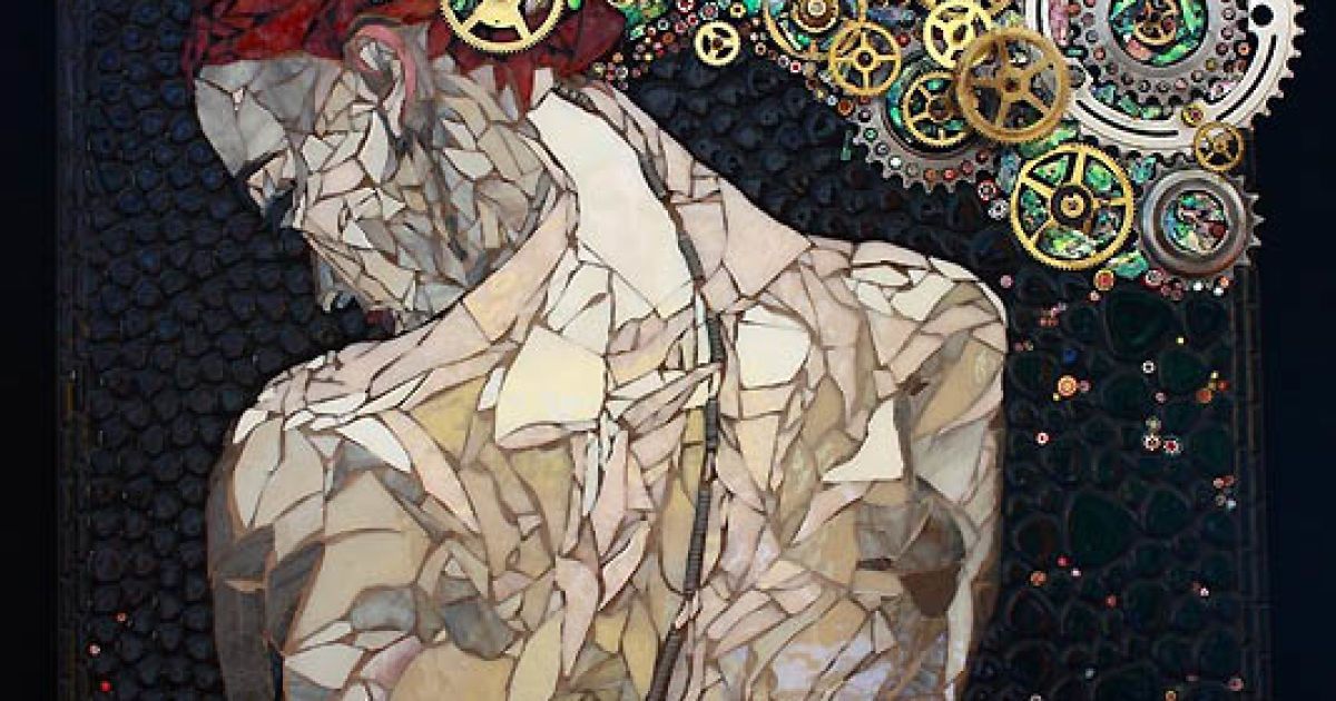 Лора Харріс вражаюче майстерно створює мозаїки / © re-actor.net
