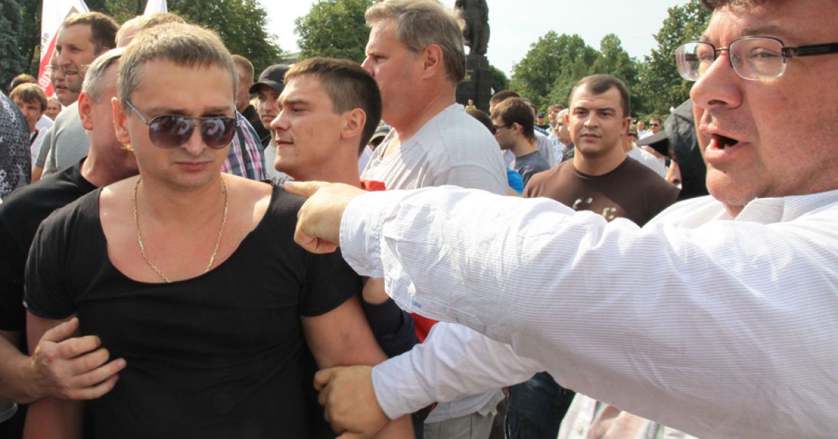 У БЮТ кажуть, що людей били професійні спортсмени / © БЮТ-Батьківщина