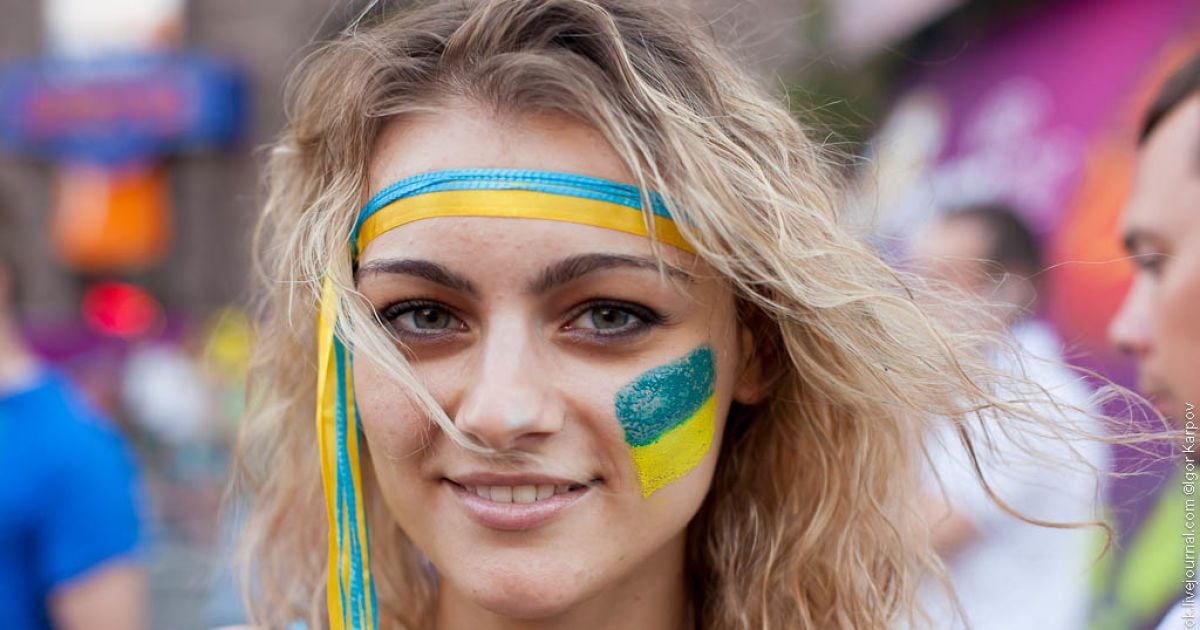 Українські вболівальниці на Євро-2012