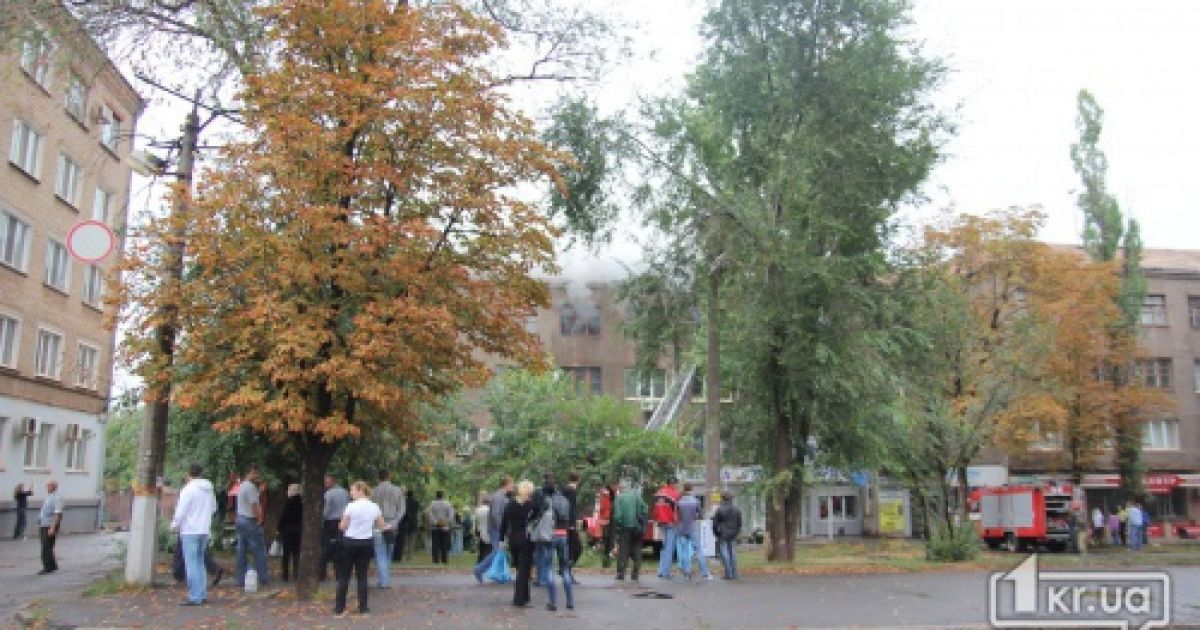 Пожежа почалася ще у вівторок увечері / © 1kr.ua