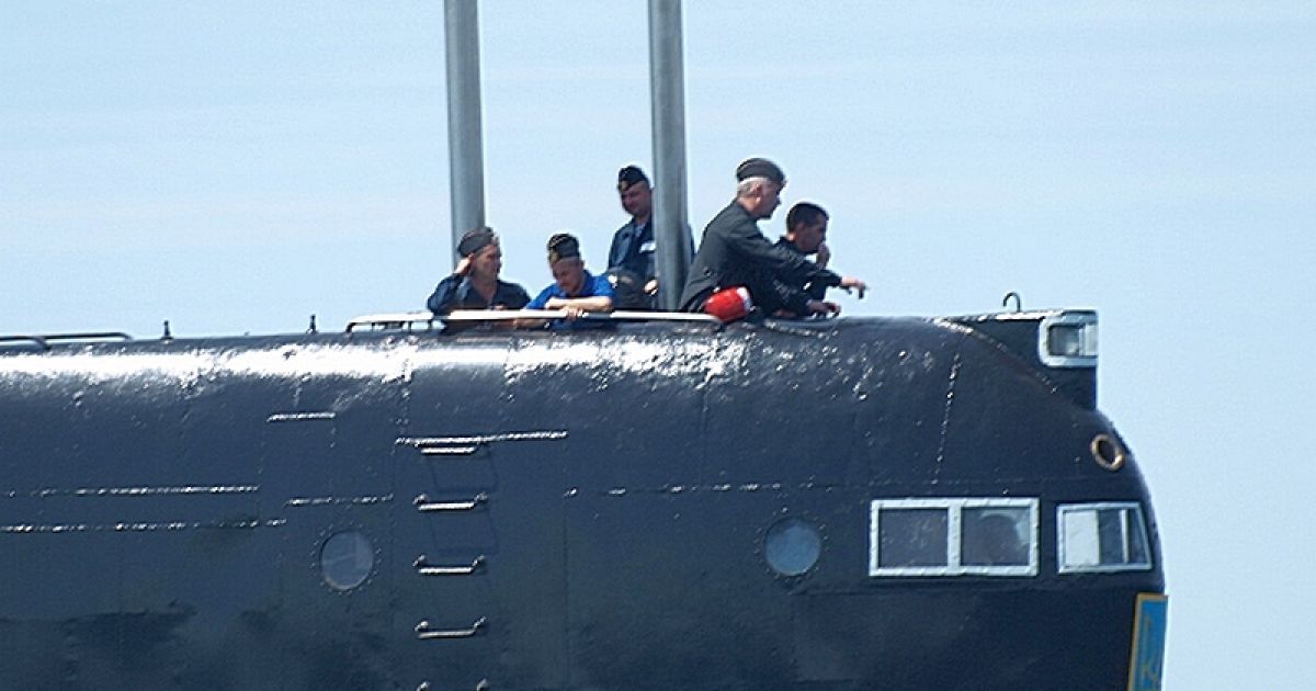 Єдина українська субмарина вдало пройшла підводні випробування / © прес-служба Міністерства оборони України