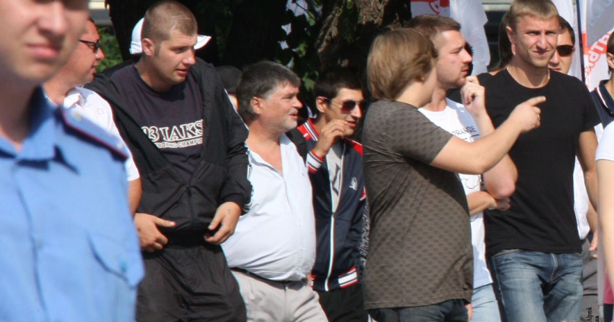 У БЮТ кажуть, що людей били професійні спортсмени / © БЮТ-Батьківщина
