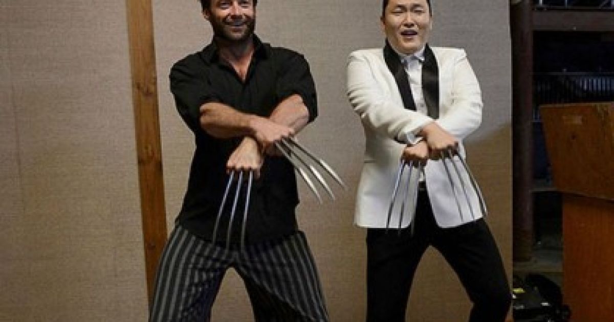 Джекман проявив танцювальний талант у Gangnam Style