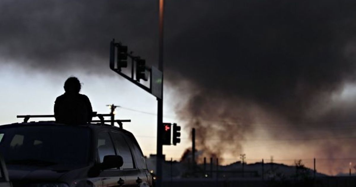 Велика пожежа охопила нафтопереробний завод Chevron / © San Francisco Chronicle