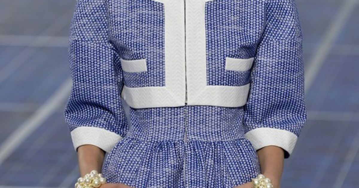 Показ колекції Chanel сезону весна-літо 2013 / © http://twitter.com/mrskutcher