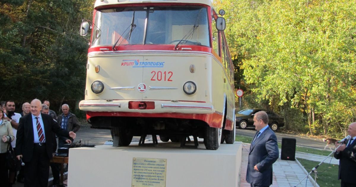 Тролейбус стоятиме на висоті 752 метрів над рівнем моря