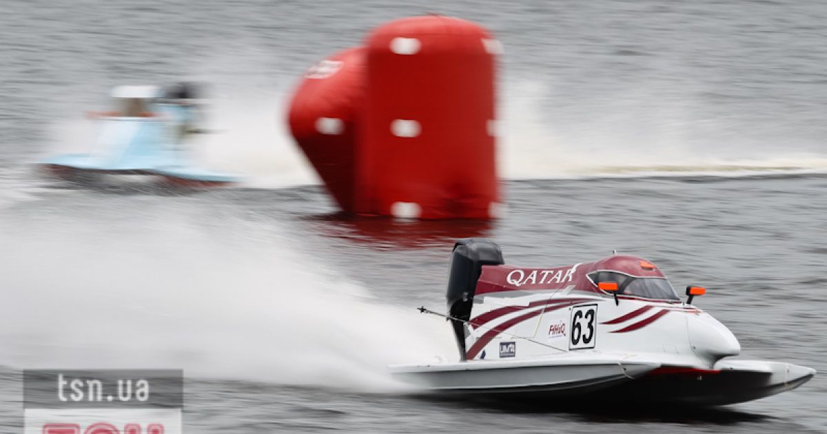Етап Чемпіонату світу F1H2O пройшов під Києвом