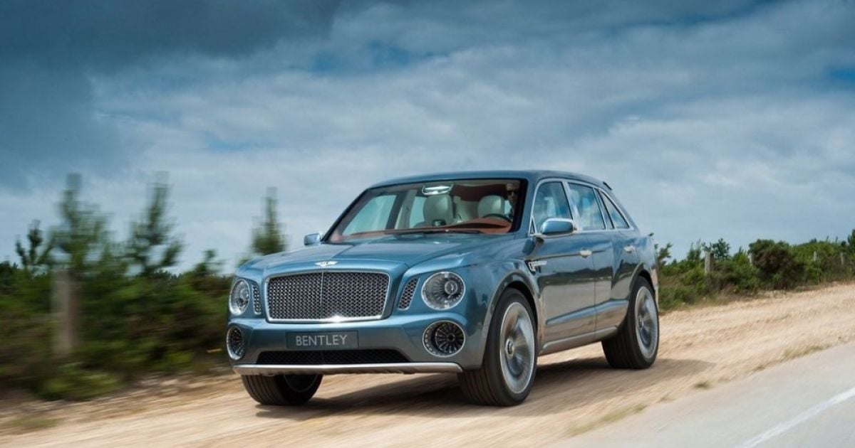 Bentley показала найдорожчий у світі джип EXP 9 F