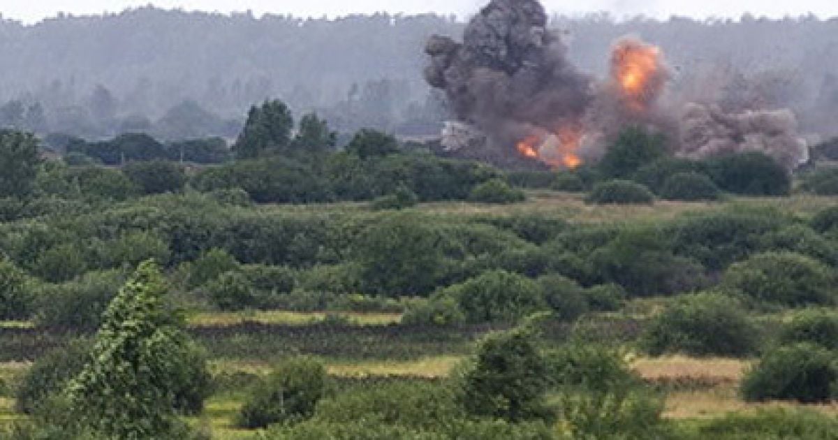 Вранці 9 жовтня злетів у повітря склад боєприпасів під Оренбургом