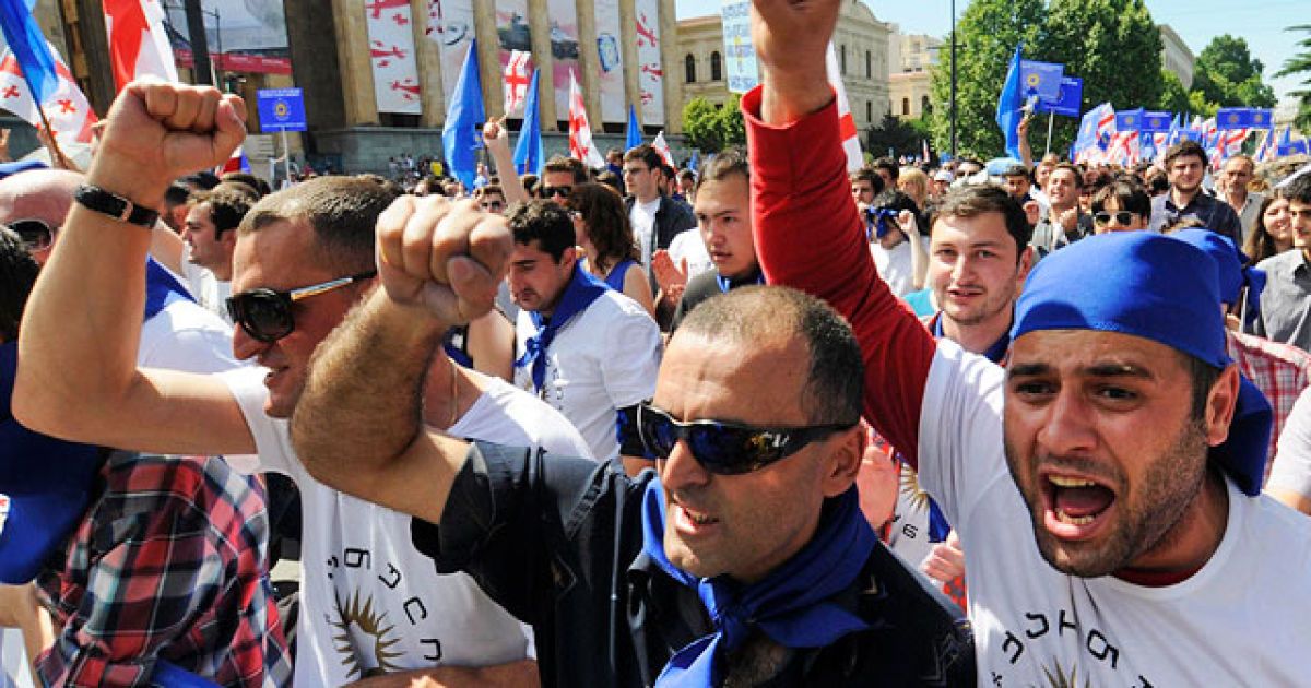 Мітинг у Батумі став однією з наймасовіших акцій у передвиборчій кампанії опозиційної коаліції.