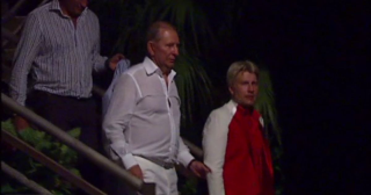 Кучма проводжав не всіх. Приділив увагу Баскову, Лещенко