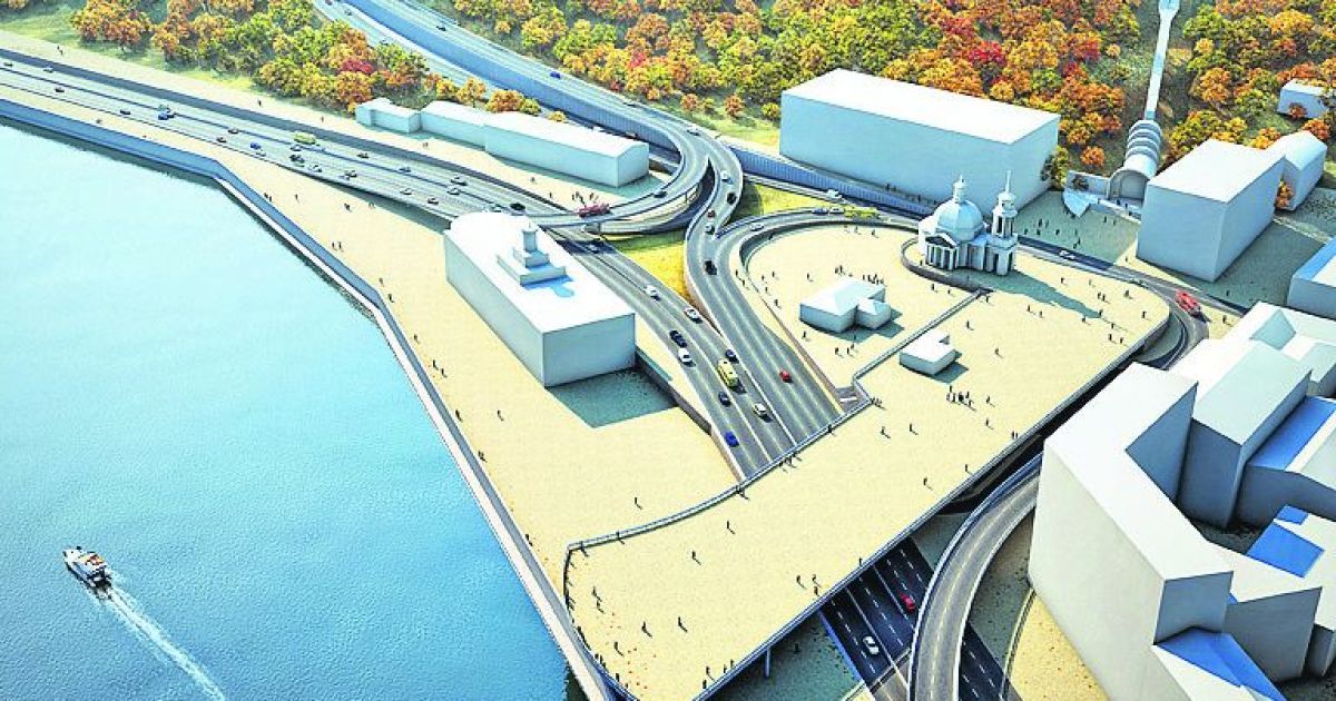 Реконструкція Поштової площі - гордість столичної влади