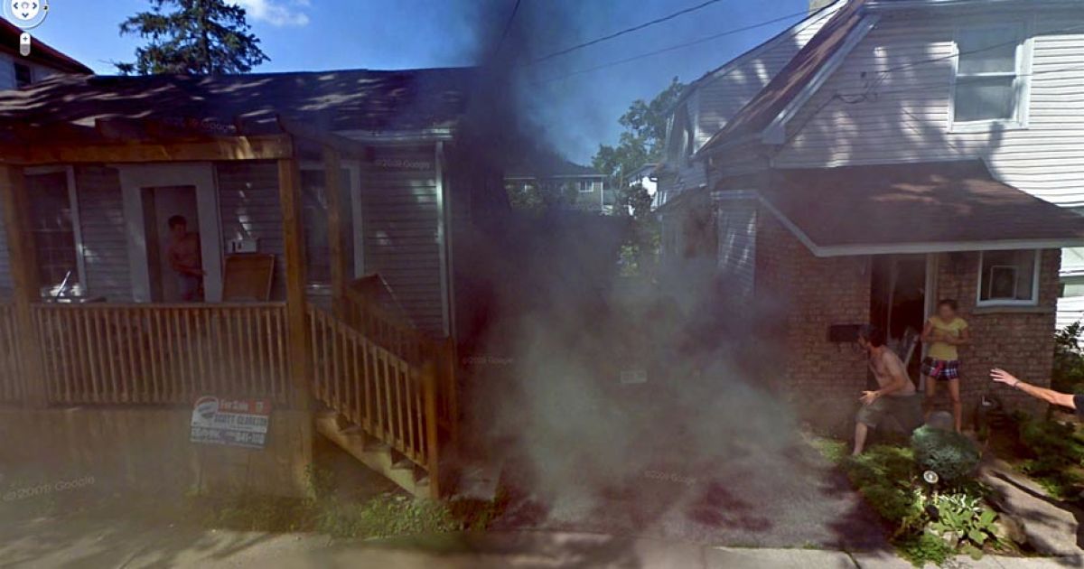 Знімки, зроблені Google Street View. / © Google Street View