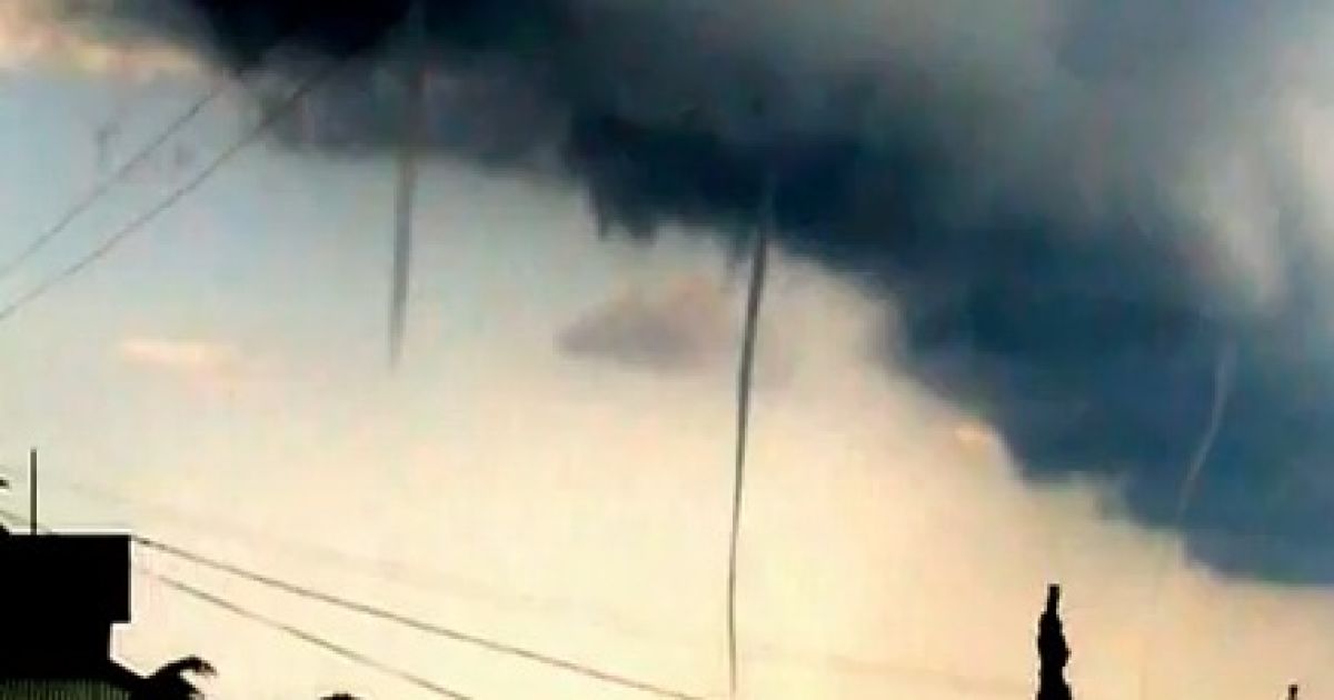 Над Чорним морем біля Фороса пронеслися чотири смерчі