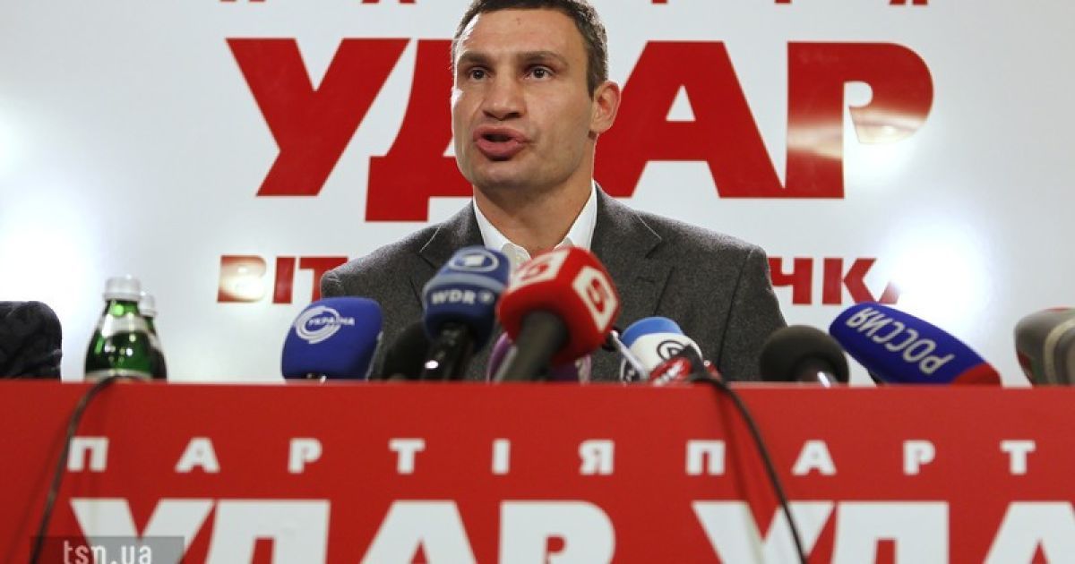 Партія Кличка просить іноземців захистити результати в 183-му окрузі
