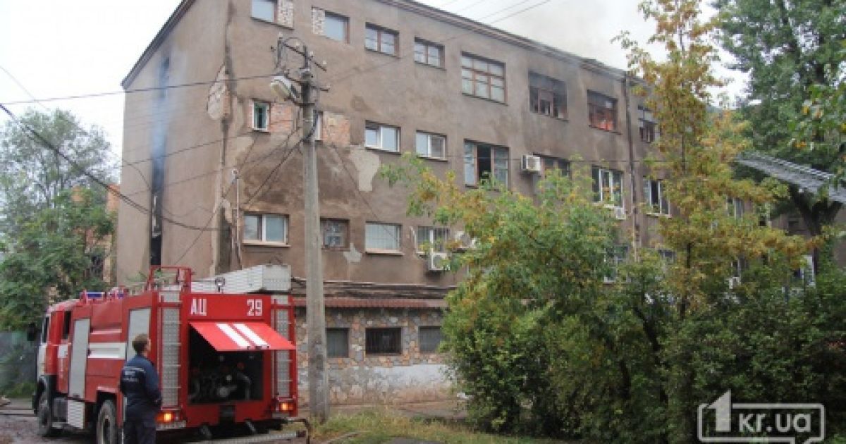 Пожежа почалася ще у вівторок увечері / © 1kr.ua