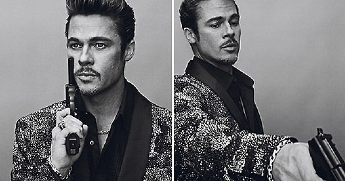 Бред Пітт знявся в новій фотосесії для журналу Interview Magazine / © Interview Magazine