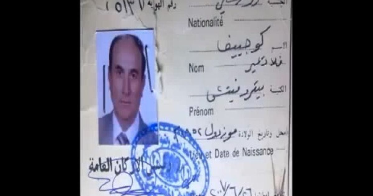 На доказ своїх слів повстанці показали документи Коджаєва арабською мовою