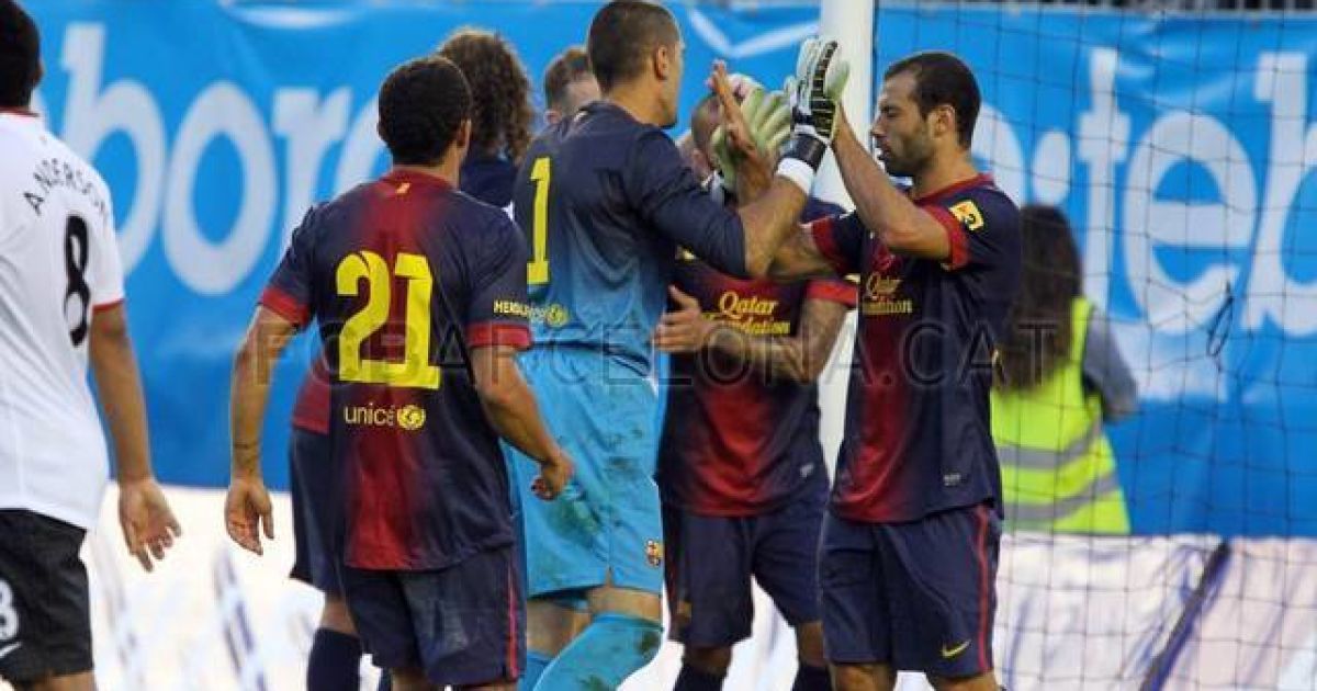 "Барселона" перемогла МЮ у "товарняку"