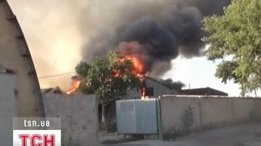 Масштабна пожежа сталася сьогодні в Маріуполі