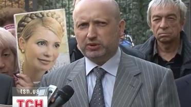 Юлия Тимошенко устроила сегодня лежачую забастовку