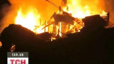 В Одессе в самом центре горел дом, известный одесситам под названием дом Русова