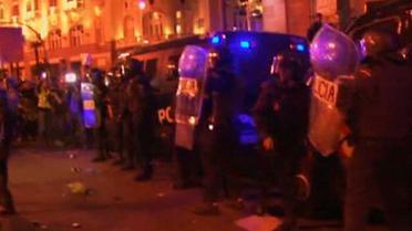 12 человек арестованы после столкновений в Мадриде