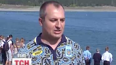 В Крыму дети сыграли в рекордный "Ручеек"