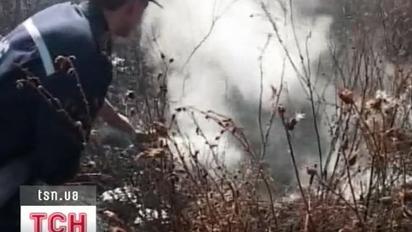 На Рівненщині горить майже п'ять гектарів торф'яних полів