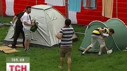 Кемпінги для футбольних уболівальників у Польщі
