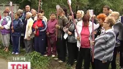 Хворі та лікарі сьогодні в Ірпені захищали місцевий кардіологічний центр