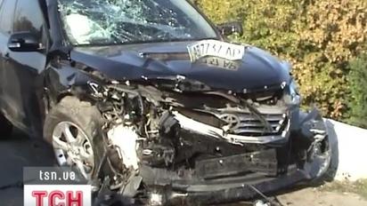 Масштабна аварія більш ніж на три години цілком зупинила рух центром Дніпропетровська