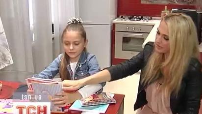 Десятирічна донька Ольги Сумської Ганна Борисюк цьогоріч іде у п'ятий клас