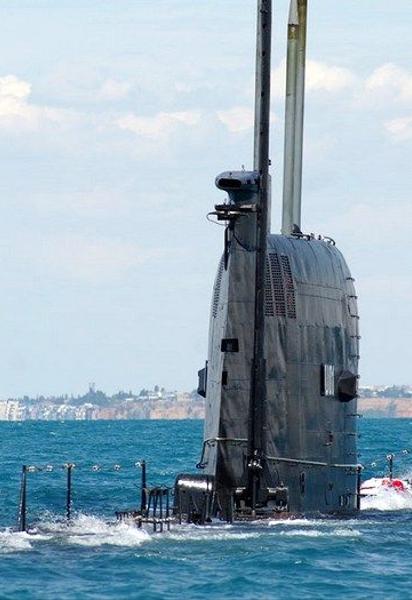 Субмарина "Запоріжжя" виконала 14-метрове занурення в море