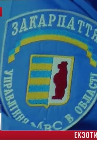Екзотичний герб закарпатської міліції