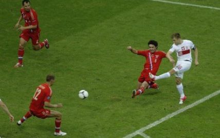Польща - Росія - 1:1. Важливе очко для господарів Євро-2012