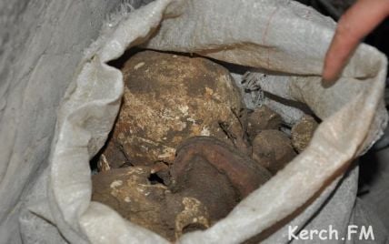 Керченські музейники пояснили, звідки взялися мішки з людськими кістками