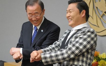 Глава ООН протанцював Gangnam Style (відео)