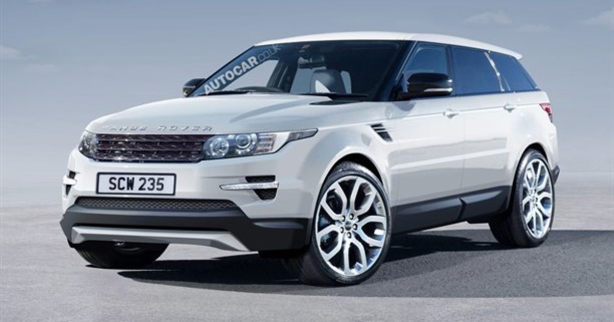 Range Rover сбросит 500 кг и станет похож на Evoque