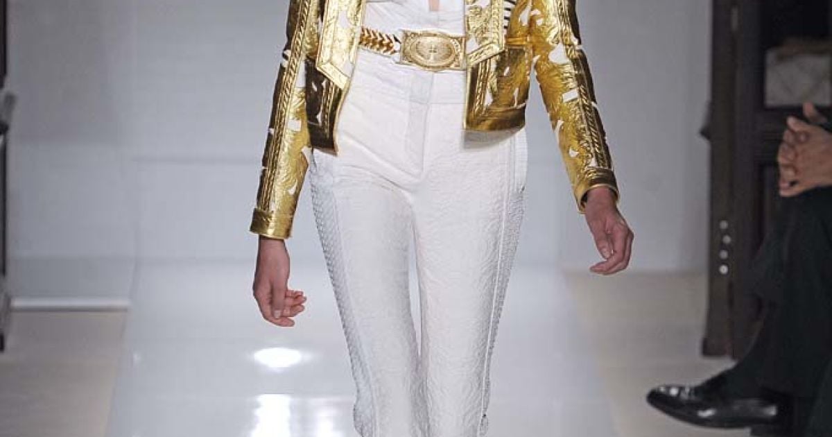 Balmain прет-а-порте весна-лето 2012 / © EastNews