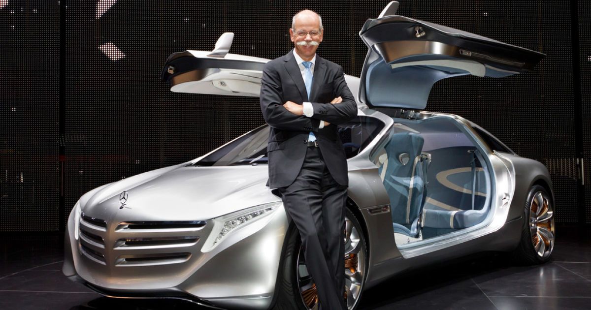 Президент Daimler приехал во Франкфурт на водородном концепте