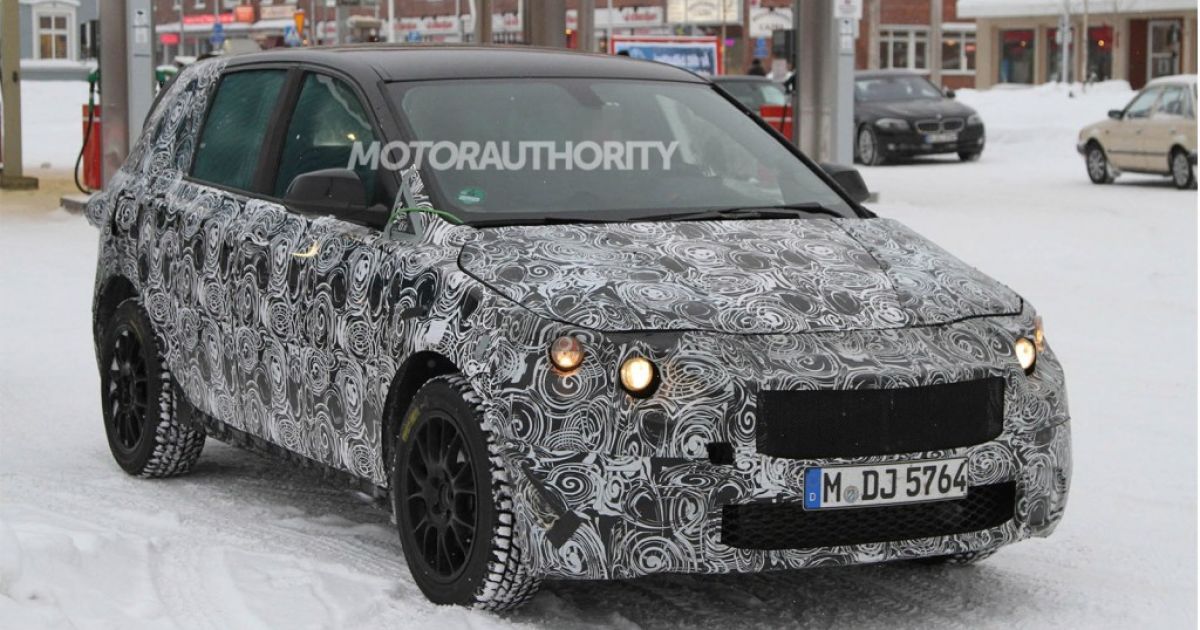 На тестах увидели переднеприводный BMW