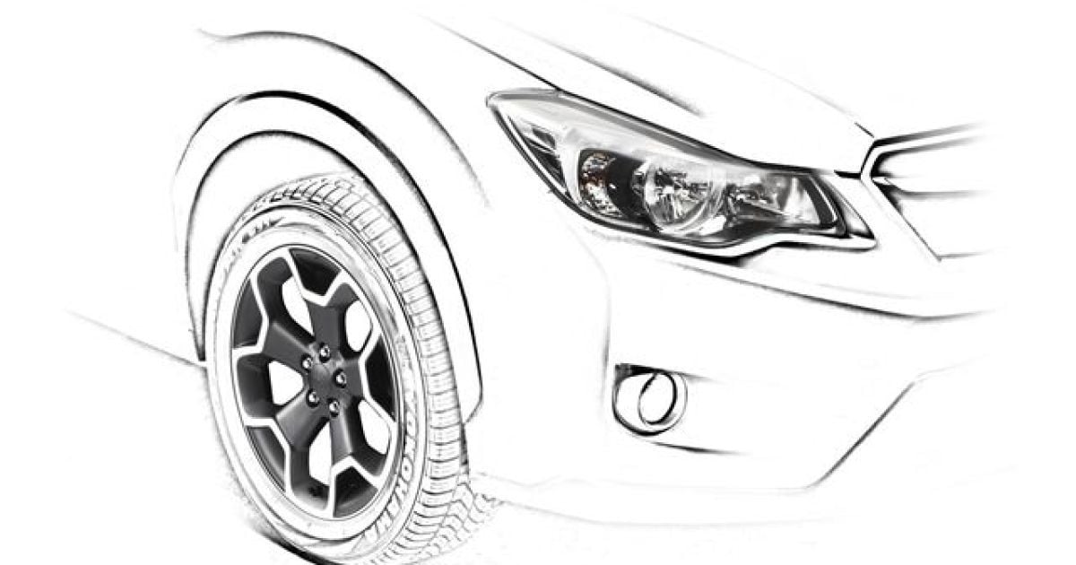 Subaru показала кусочек свежего кроссовера XV