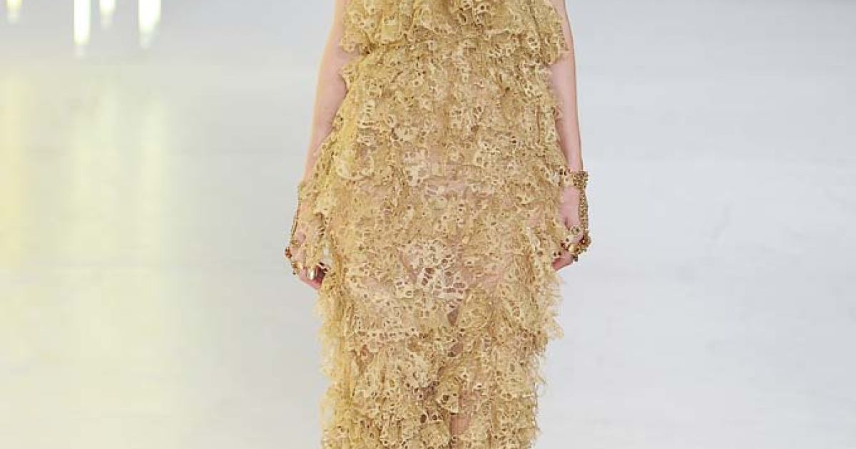 Alexander McQueen прет-а-порте весна-лето 2012