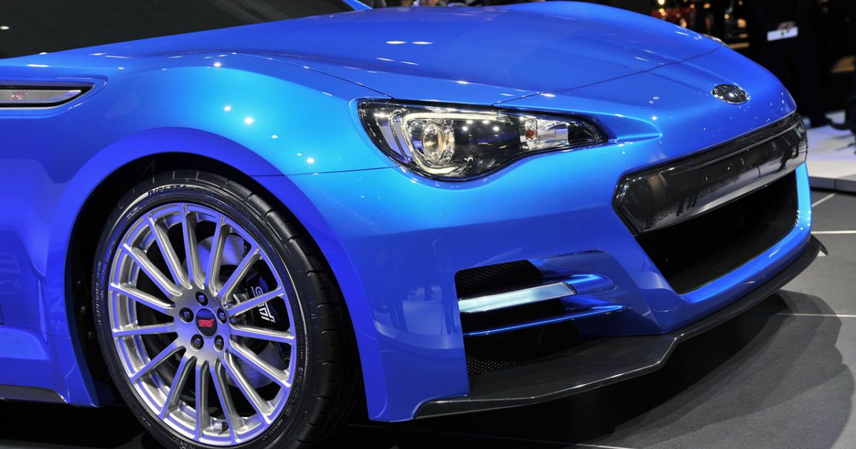 Мировая премьера: купе Subaru BRZ Concept STI_11